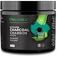 Organika Canadian-Made Activated Charcoal Powder- Food Grade, Detox Support, Teeth Whitening, Face Wash- 40g