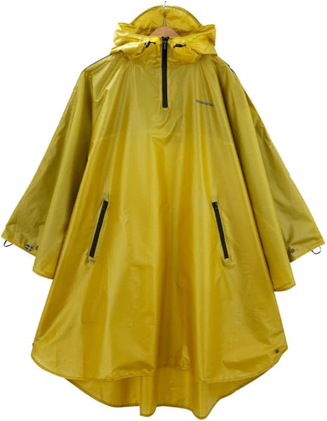 Amazon Co Jp 小川 Ogawa レインコート レインポンチョ メンズ レディース 自転車 フリーサイズ 着丈103cm Innovator イノベーター イエロー 超はっ水 防水 止水テープ 反射テープ 収納袋付き ホーム キッチン