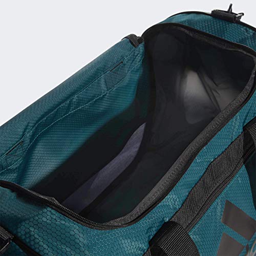 adidas Defender III Medium Duffel, Noble Green/Black/Black Jersey, One