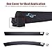 MICTUNING 22 inches Universal Straight and Curved LED Light Bar Cover - Water-Resistant, Windproof, Dustproof, Snowproof Scratch-Proof Protective Sleeve