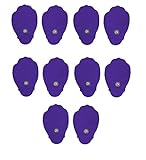 HealthmateForever 10 pcs pads FDA cleared replacement massage massager pads patches, Medic non woven fabric pads., high quality snap on hands shaped large electrode replacement pads