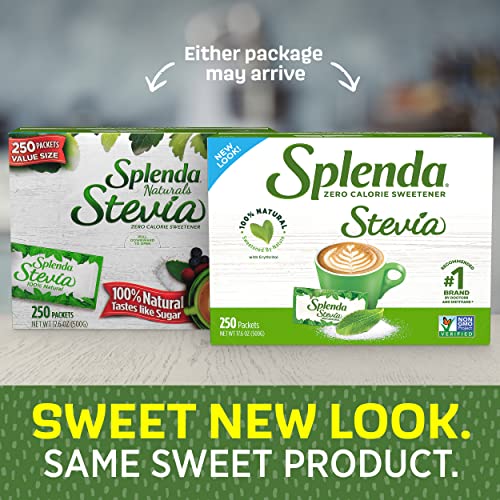 SPLENDA Stevia Zero Calorie Sweetener, Plant Based Sugar Substitute