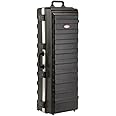 SKB ATA Large Stand Case (48 x 16-1/4 x 13) with Wheels & Straps, TSA Latches, Over-molded Handle