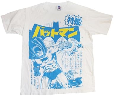 Buy Junk Food Men S Batman Punch Japanese T Shirt Electric White Small At Amazon In