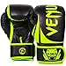 Venum Challenger 2.0 Boxing Gloves - Black/Neo Yellow - 12-Ounce