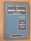 Tables for identification of organic compounds