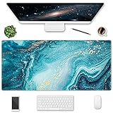 HOMKUMY Extended Gaming Mouse Pad, 35.5x15.75