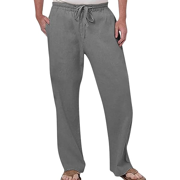 Amazon.com: Generic Men's Pants Jeans White Spring Relaxed
