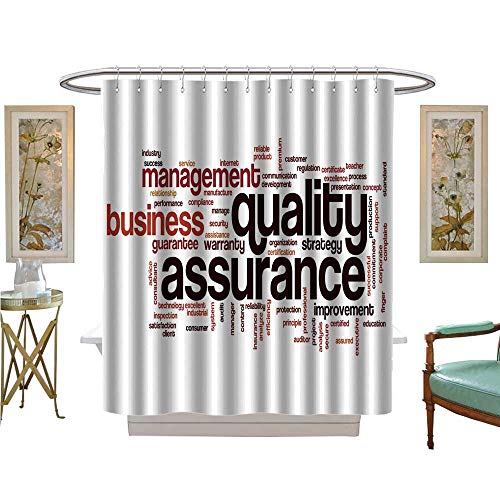 Luvoluxhome Shower Curtain Collection By Quality Assurance Word