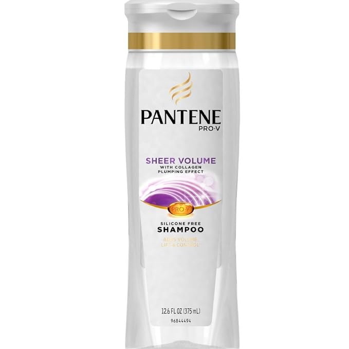 Pantene Pro-v Shampoo flat vol Fine 375ml/6 (080878042166)