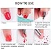 15ml Magic Soak-Off Gel Nail Polish Remover, Professional Remover Nail Polish Delete Primer Acrylic Clean Degreaser For Nail Art Lacquer, Easily & Quickly