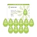Squeeze Pod Travel Conditioner - 10 Single Use Pods – Sulfate Free, Leak Proof, TSA Approved Travel Size Toiletries Made with Natural Ingredients - Best for Airline Traveling, Camping & Gym Bags VC05