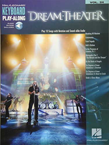 Dream Theater: Keyboard Play-Along Volume 24 (Hal Leonard Keyboard Play-Along)