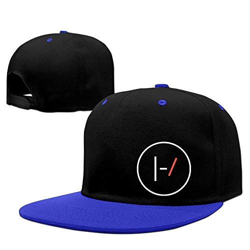 Runy Custom Adult 21 Pilots Adjustable Hip Hop Hat & Cap RoyalBlue
