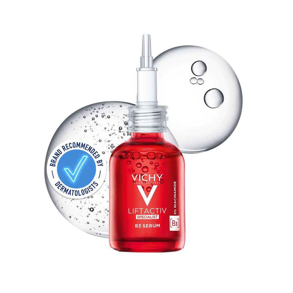 Vichy Liftactiv B3 Pigment Specialist Anti-Dark Spots Serum, With 5% Niacinamide, Melasyl, and AHA For Hyperpigmentation & Wrinkles, All Skin Types, 30ml