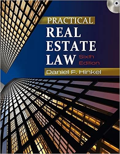 Amazon Com Practical Real Estate Law 9781439057209 Hinkel Daniel F Books