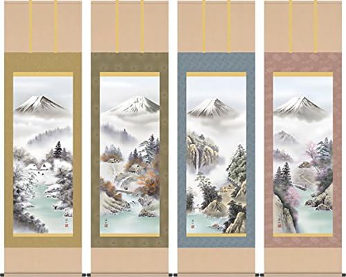 四季山水画 掛軸 四季風情 四幅組 通信販売 伊藤渓山 尺五 1b4 set 床の間 和室 オシャレ 贈答 インテリア 四季 掛け軸 モダン 高級 ギフト 表装 四季山水画 掛軸 四季風情 四幅組 通信販売 伊藤渓山 尺五 1b4 set 床の間 和室 オシャレ 贈答 インテリア 四季 掛け軸 モダン 高級 ギフト 表装