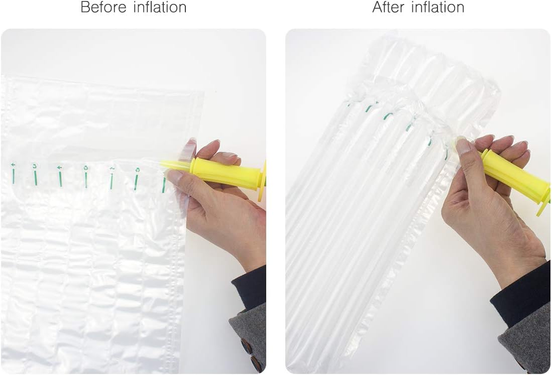 Wine Bottle Protector 24 Pack Anti-schock Glass Bottles Packaging Bags for Safe Shipping with Reusable Pump - Image 4