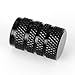 eBoot Tire Valve Stem Caps Wheel Air Valve Covers Dustproof Car Caps, Black, 4 Pieces