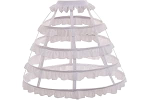 GRACEART Victorian Dress Pannier Hoop Skirt Bustle Cage Skirt