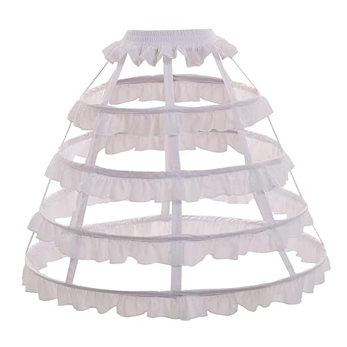 GRACEART Victorian Dress Pannier Hoop Skirt Bustle Cage Skirt