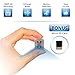 PJTech Mini Spy Camera 1080P HD Tiny Portable Hidden Camera with Night Vision and Motion Detection for Wireless Home Security or Nanny Cam, Not Wifi (Bonus 8GB Micro SD Card)