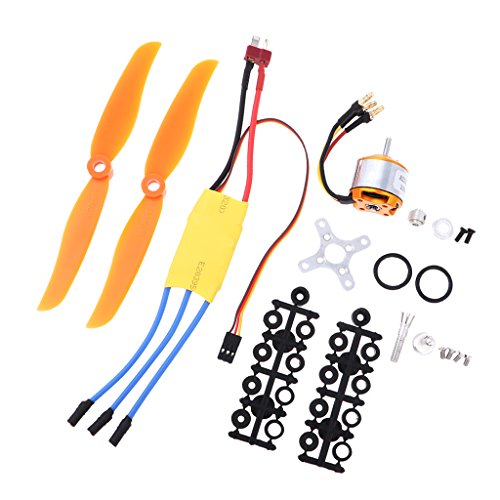 sharprepublic Set A2212 2200kv Outrunner Brushless Motor + 30A ESC Drehzahlregelung für RC Flugzeug Multicopter…