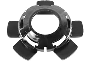 DREAMDRAGON Black Horn Contact Retainer Compatible with 1969-1989 Corvette C3 C4 7808385