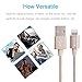 Xcords 3pcs 3FT 6FT 10FT Nylon Braided Charging Cable Cord 8-Pin Lightning to USB Cable Charger Compatible with iPhone 7/ 7 Plus/6/6s/6 plus/6s plus, iPhone 5/5s/5c,iPad, iPod