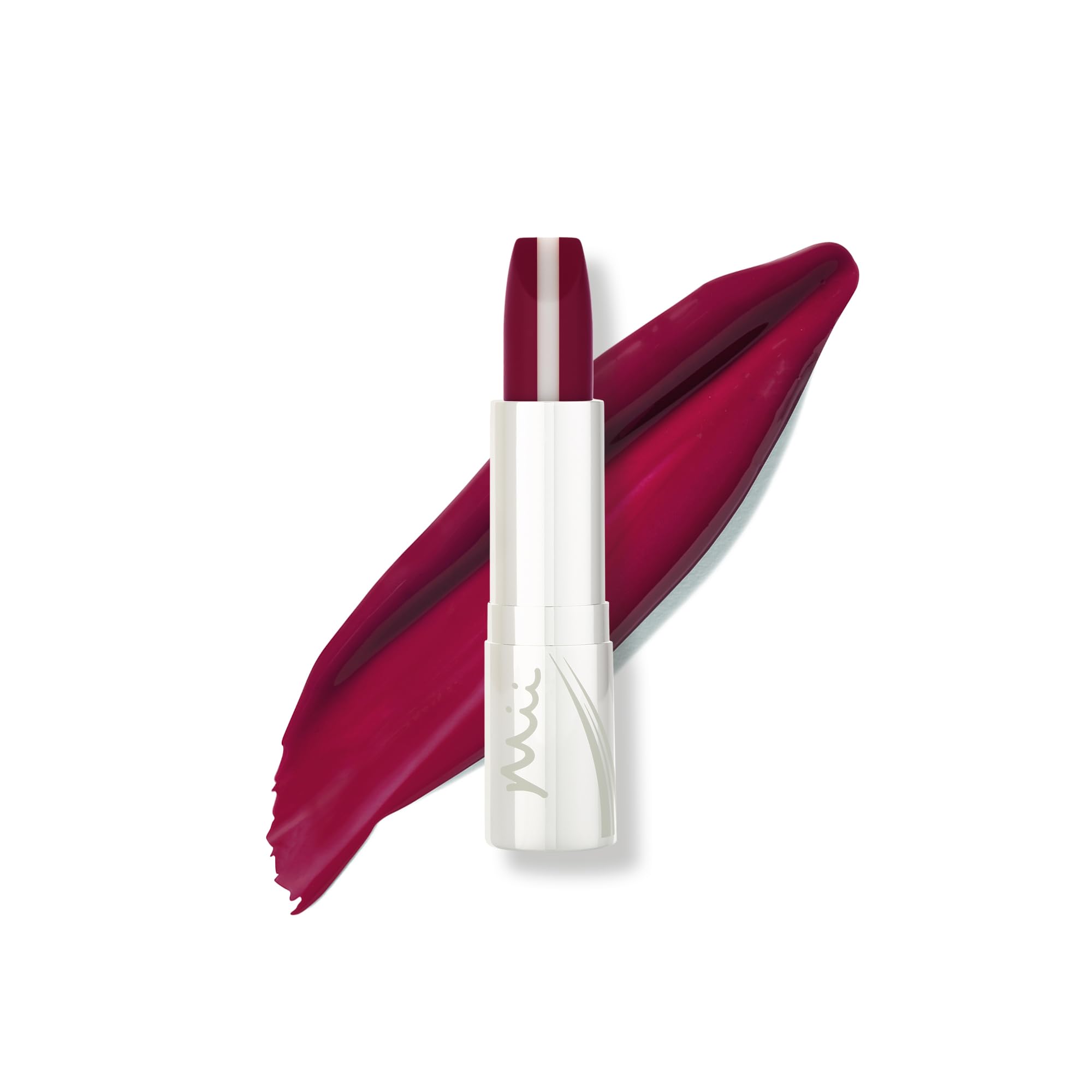 Mii Cosmetics HydraBoost Lip Lover Lipstick, Long Lasting, Packed with Hyaluronic Acid, High Impact Colour, Glossy Luminous Finish, Moisturising Lipstick for Healthy & Plump Lips, Dahlia