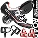 Venzo Road Bike Compatible with Shimano SPD SL Look Cycling Bicycle Shoes & Pedals 44.5