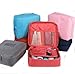 Multifunction Portable Travel Toiletry Bag - Mr.Pro Travel Makeup Cosmetic Printed Bag Beach Pouch, bathroom storage organizer (Rose Red)
