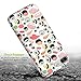 ZQ-Link iPhone 8 Plus Case, Slim-Fit Anti-Scratch IMD Soft TPU Cover with Design Pattern for iPhone 7 Plus/iPhone 8 Plus (Seamless Sushi Sashimi Pattern)