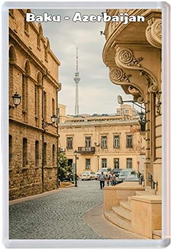 Baku - Azerbaijan - Jumbo Fridge Magnet Souvenir Gift Present BBSM562