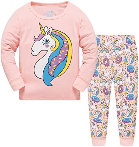 Schmoopy Girls Unicorn Pajamas 2-8 Years