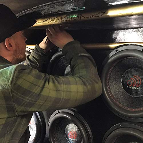 Massive Audio GTX102 – 10 Inch Car Audio Subwoofer, High Performance Subwoofer for Cars, Trucks, Jeeps - 10" Subwoofer 700 Watt RMS, 1400w MAX Dual 2 Ohm, 2.5 Inch Voice Coil. Sold Individually - Thumbnail 7