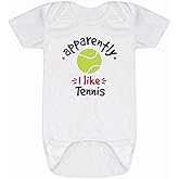ChalkTalkSPORTS Tennis Baby & Infant One Piece | Tennis Theme Bodysuits