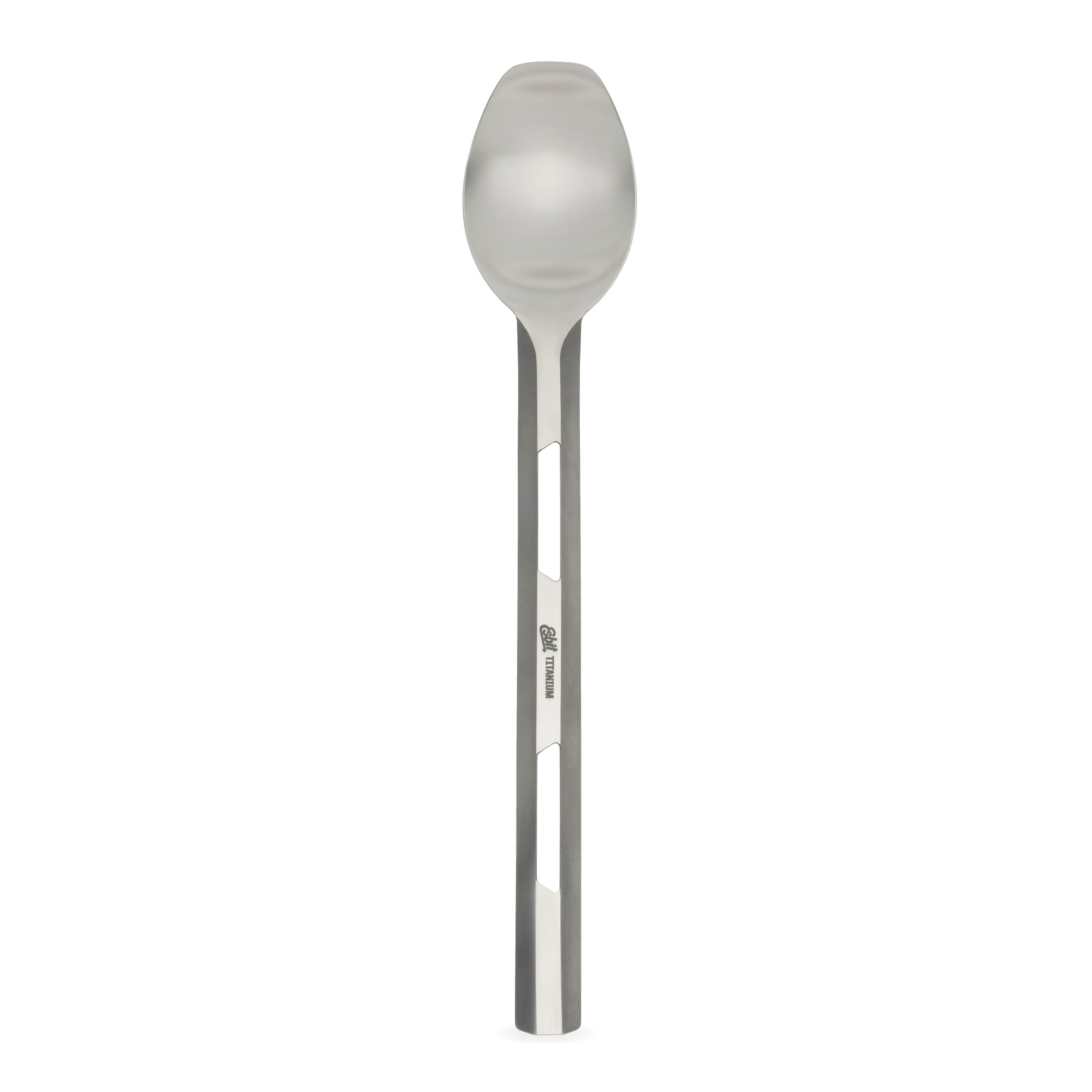 Esbit Long Spoon | Titanium| BPA-Free | Ultralight Weight |Camping, Backpacking, Sports | Outdoor Kitchen | Extra Long