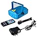 SUMERSHA LED Laser Lights Sound Activated Disco DJ Party Lights Mini Auto Flash RG Led Stage Lights with Remote Control Strobe Lights for Party Show Birthday Wedding Halloween Blue