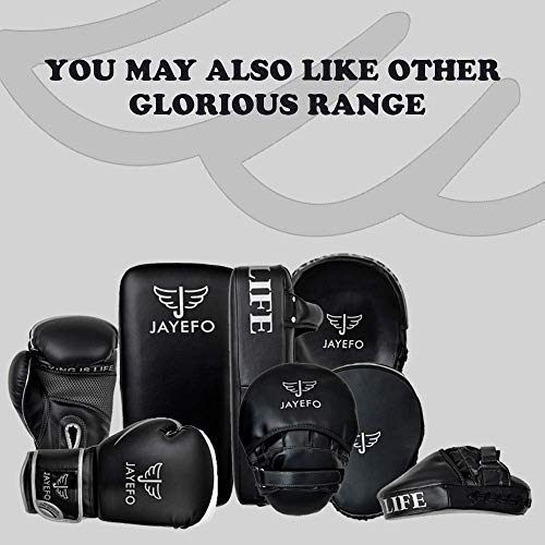 image for Jayefo Glorious Boxing Gloves Muay Thai Kick Boxing Leather Sparring H