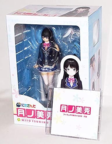 Amazon 月ノ美兎 17スケール フィギュア Pvc Abs製塗装済み完成品 特典cd 月編 付き わんだらー 宮川武 にじさんじ フィギュア ドール 通販