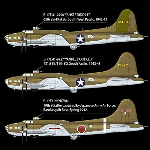 Academy Plastics 12533 1/72 B-17E USAAF Pacific Theater, 12533