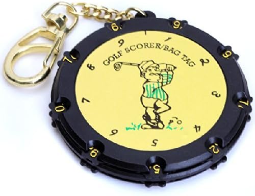 Andesan Professional 18 Holes 9 Shots Golf Score Counter Round Scoring Tag