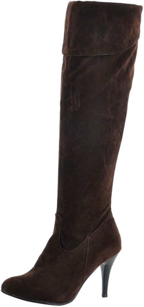 knee length stiletto boots