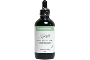 Exalt by Core Nutrients - Fulvic & Humic Acid Complex in the Purest Form | Enhanced Nutrient Absorption - 70+ Trace Minerals 