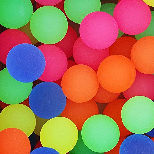 TangTanger Elastic Jump Ball 100 Bags, Colorful high Bouncing Ball Party Mini Super Bouncy Ball - Thumbnail 3