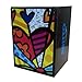 New Romero Britto Creamer & Sugar Set Ceramic Cream Coffee Bowl Collection NIP !