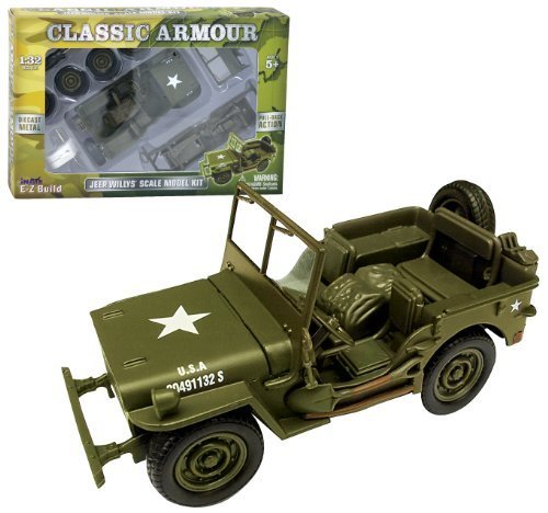 Classic armour jeep willys model kit