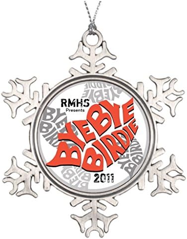 Mixture AK Personalised Christmas Tree Decoration High School Musical Student Photo Snowflake Ornament