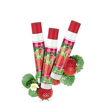 Avon Naturals Strawberry Lip Balm -Set of 3